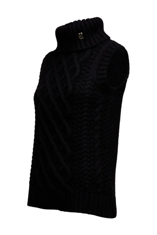Sleeveless Knit (Black)