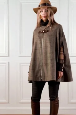 Slim Cape (Bourbon Tweed)