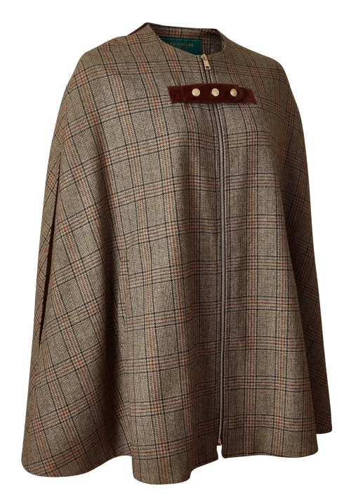 Slim Cape (Bourbon Tweed)
