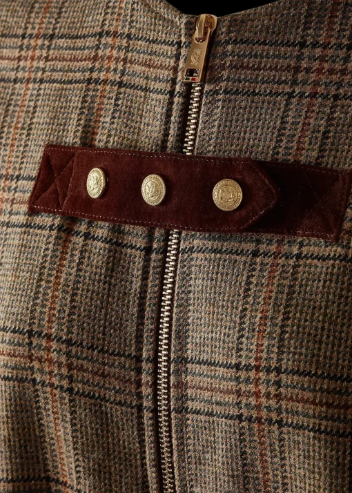Slim Cape (Bourbon Tweed)