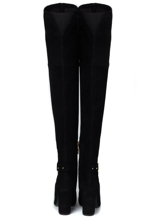 Sloane Over The Knee Boot (Black)