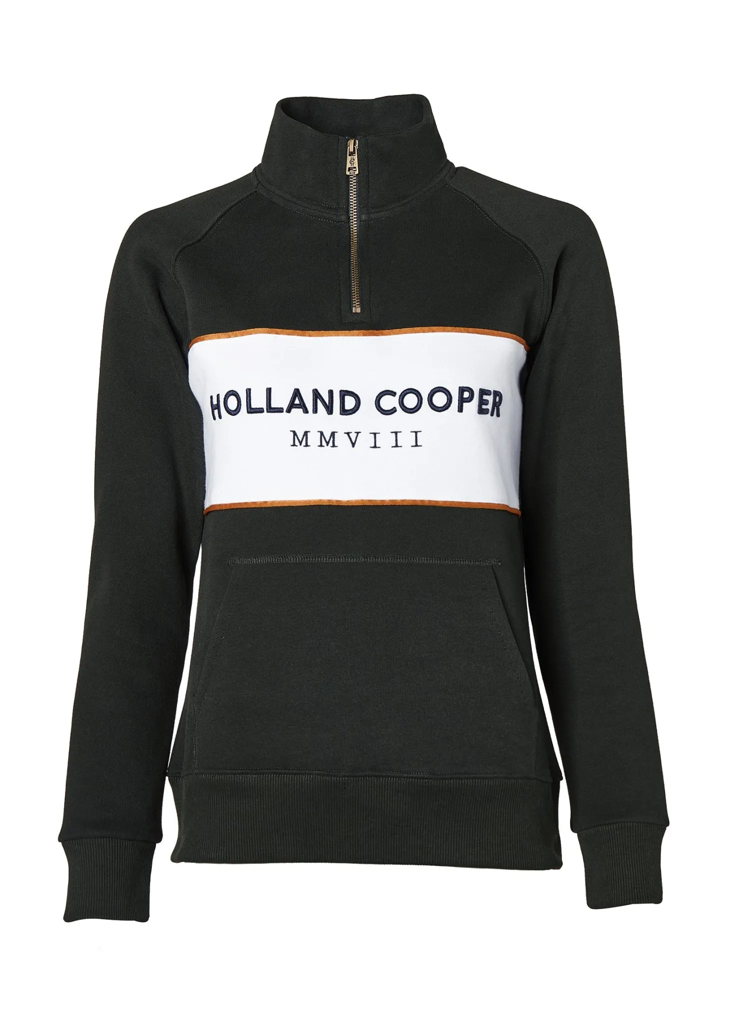 Sporting Heritage Zip Henley (Racing Green)