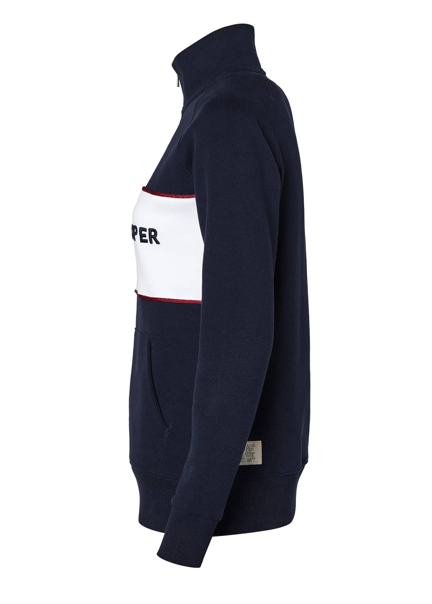 Sporting Heritage Zip Henley (Ink Navy)
