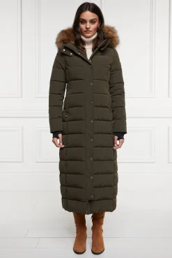 Stoneleigh Longline Coat (Khaki)