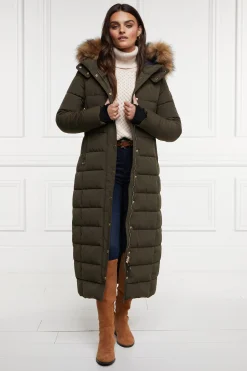 Stoneleigh Longline Coat (Khaki)
