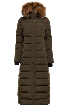 Stoneleigh Longline Coat (Khaki)