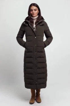 Stoneleigh Longline Coat (Khaki)