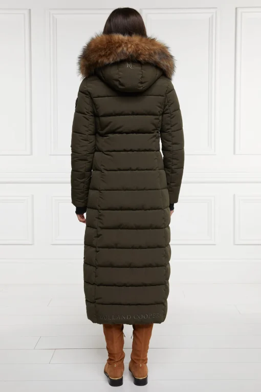 Stoneleigh Longline Coat (Khaki)