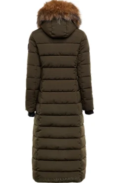 Stoneleigh Longline Coat (Khaki)