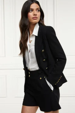 Tailored Short (Black Linen)