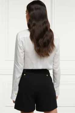 Tailored Short (Black Linen)