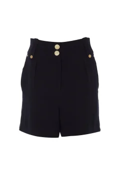 Tailored Short (Black Linen)