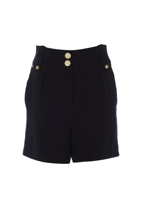 Tailored Short (Black Linen)