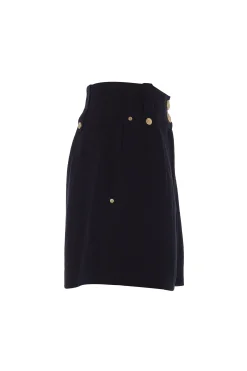 Tailored Short (Black Linen)