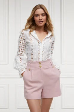 Tailored Short (Pink Linen)