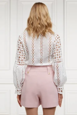 Tailored Short (Pink Linen)