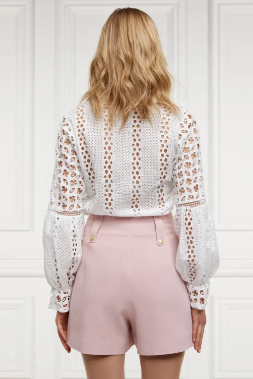 Tailored Short (Pink Linen)