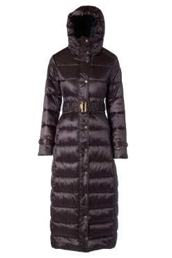 The Arosa Longline Coat (Chocolate)