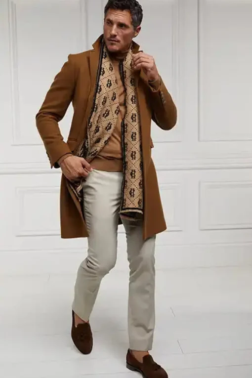 The Cheltenham Coat (Dark Camel)