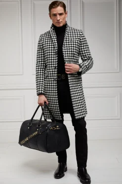 The Cheltenham Coat (Large Scale Houndstooth)