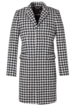 The Cheltenham Coat (Large Scale Houndstooth)