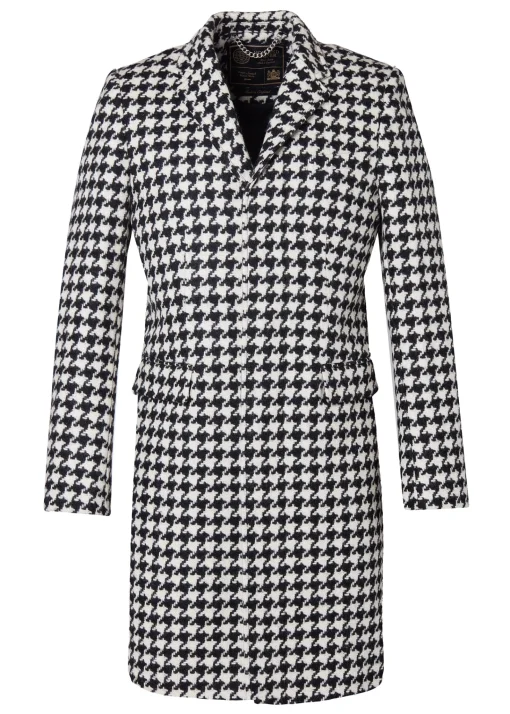 The Cheltenham Coat (Large Scale Houndstooth)