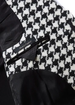 The Cheltenham Coat (Large Scale Houndstooth)