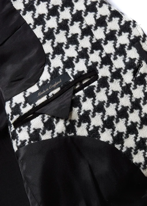 The Cheltenham Coat (Large Scale Houndstooth)
