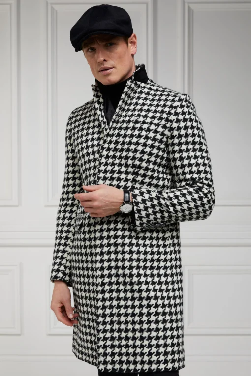 The Cheltenham Coat (Large Scale Houndstooth)