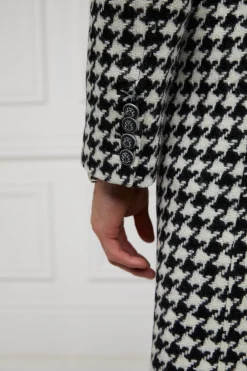 The Cheltenham Coat (Large Scale Houndstooth)
