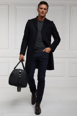 The Cheltenham Coat (Soft Navy)