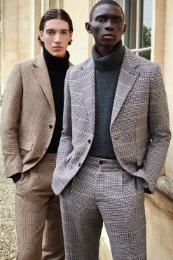 The Classic Trouser (Prince of Wales Navy)