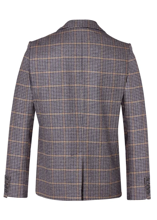 The Single Breasted Blazer (Prince of Wales Navy)