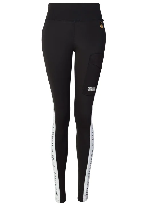 Thermal Panel Ski Leggings (Black)