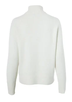 Tori Quarter Zip Knit (Natural)