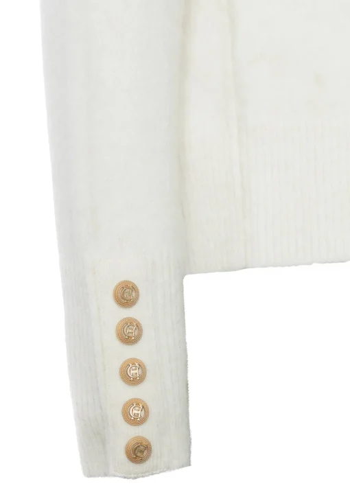 Tori Quarter Zip Knit (Natural)
