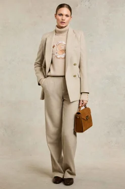 Tour Roll Neck Knit (Camel)