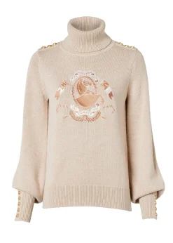 Tour Roll Neck Knit (Camel)