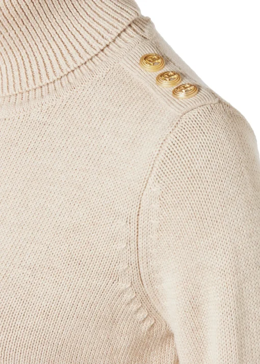 Tour Roll Neck Knit (Camel)