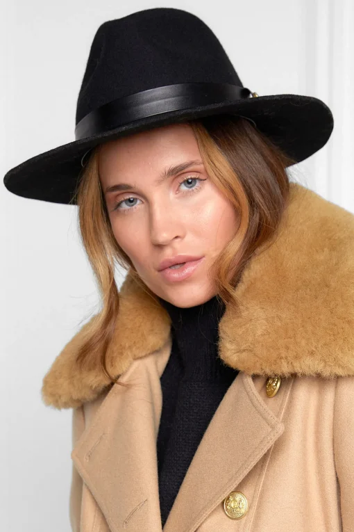 Trilby Hat (Black)