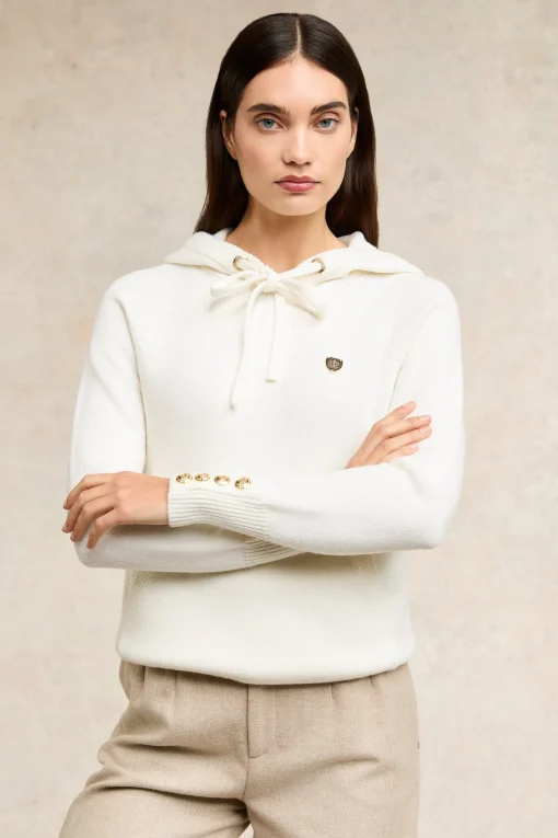Verbier Knitted Hoodie (Natural)