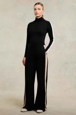 Wide Leg Pant (Black)