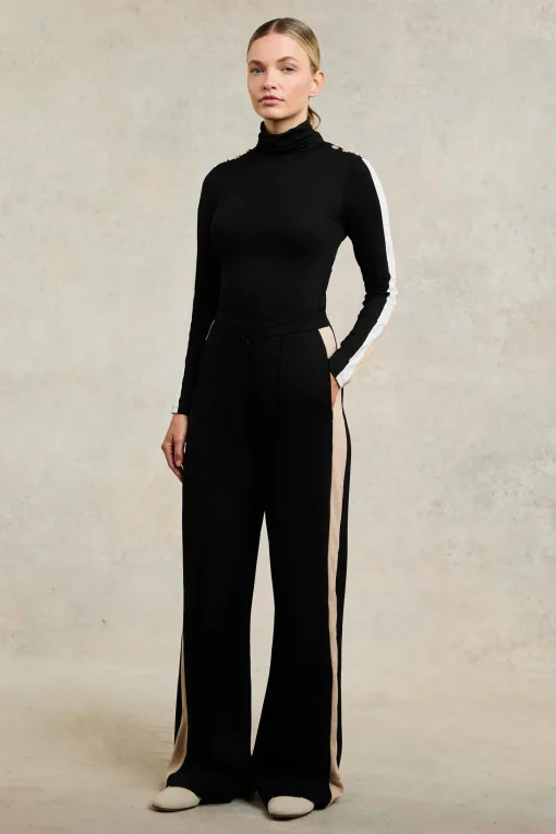 Wide Leg Pant (Black)