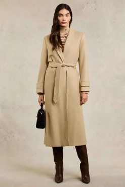 Wrap Coat (Camel)