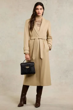 Wrap Coat (Camel)
