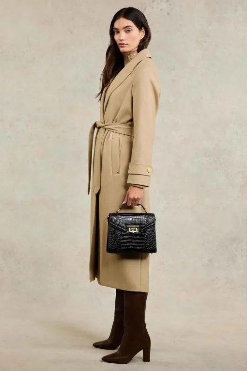 Wrap Coat (Camel)